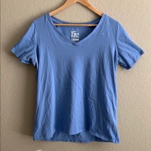 Light Blue Nike Workout Top